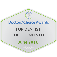 Doctors' Choice Awards - Top Dentist of the Month 2016